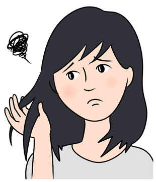 抜け毛の悩み